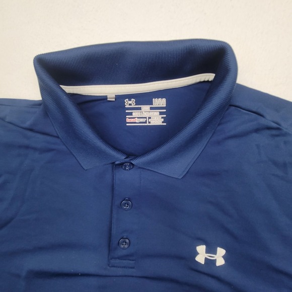 Under Armour HeatGear Polo Shirt Men's Large Renaissance Wealth Management - Picture 3 of 12